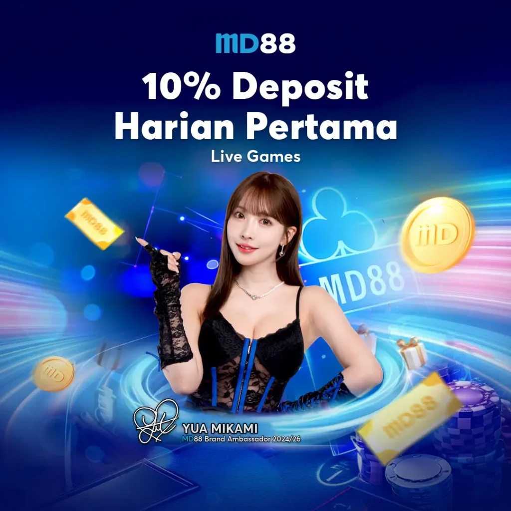 MD88 DEPOSIT HARIAN PERTAMA 10%