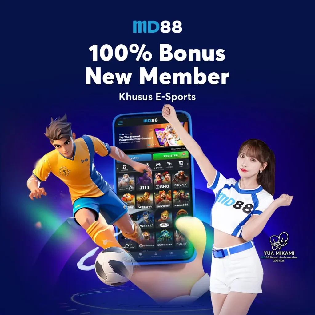 MD88 E-SPORTS WELCOME BONUS 100%