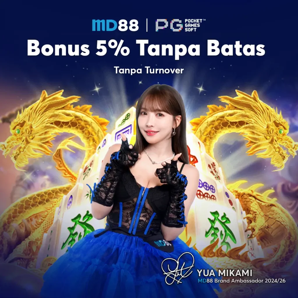 MD88 X PG SOFT RAIH BONUS DEPOSITMU TANPA TURNOVER Kesempatan Menangmu Lebih Besar Dengan Bonus Spesial Ini